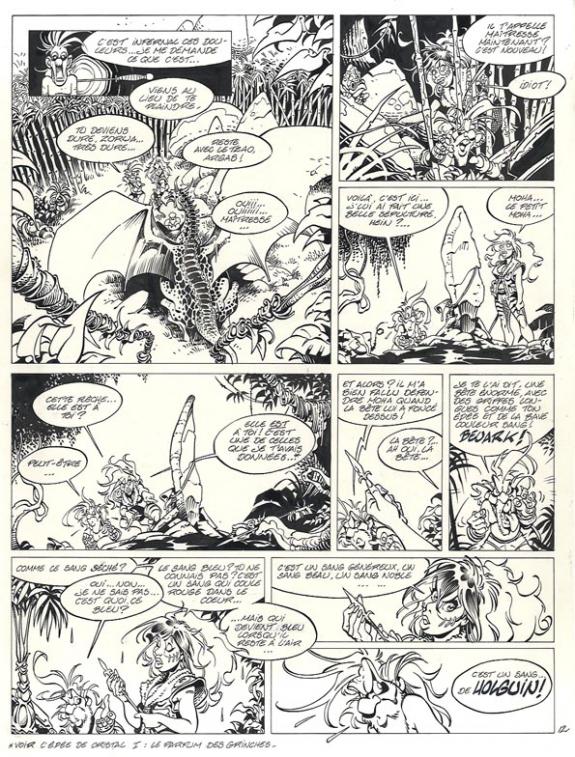 Crisse - L'&eacute;p&eacute;e de Cristal, Le go&ucirc;t de sulfur, p12