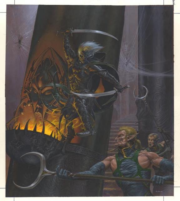 Adrian Smith - Warhammer, guerrier avec deux sabres