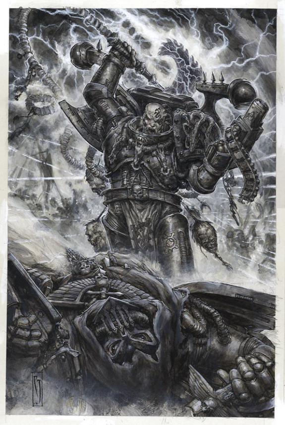 Paul Jeacock - 2 space marines