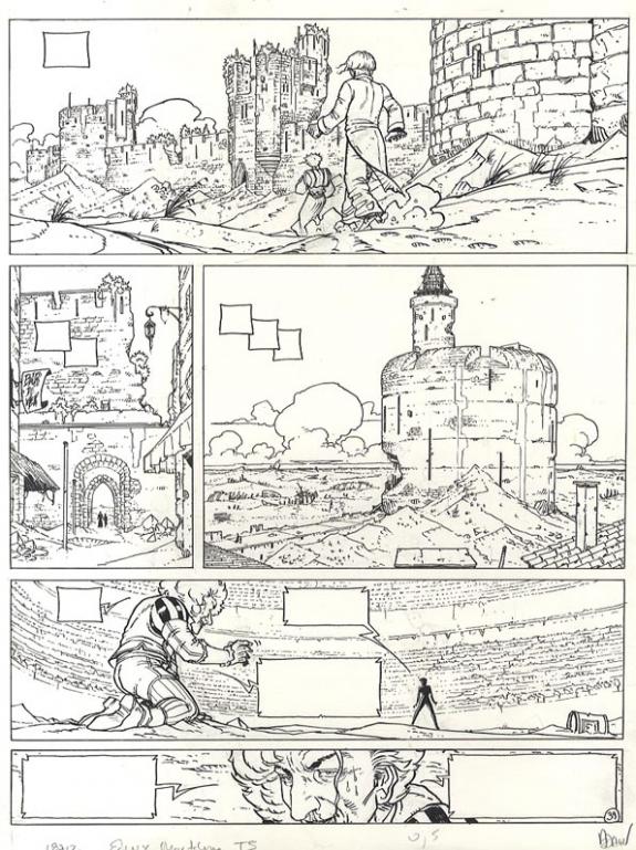 Philippe Adamov - Les eaux de Mortelune, Vague &agrave; lames, p39