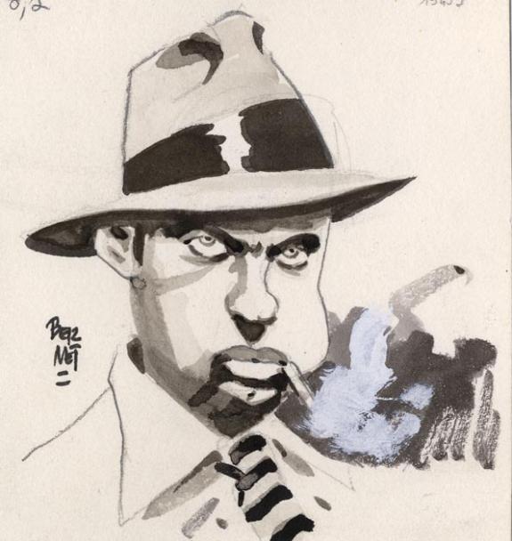 Jordi Bernet - Torpedo, portrait Rascal