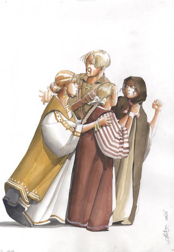Aleksa Gajic - famille