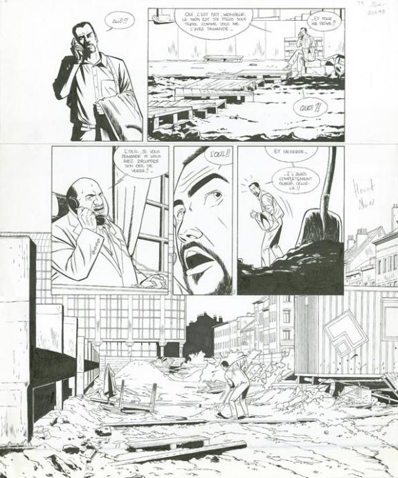 Alain Henriet - John Doe ! , Une pizza &agrave; l'oeil, p05