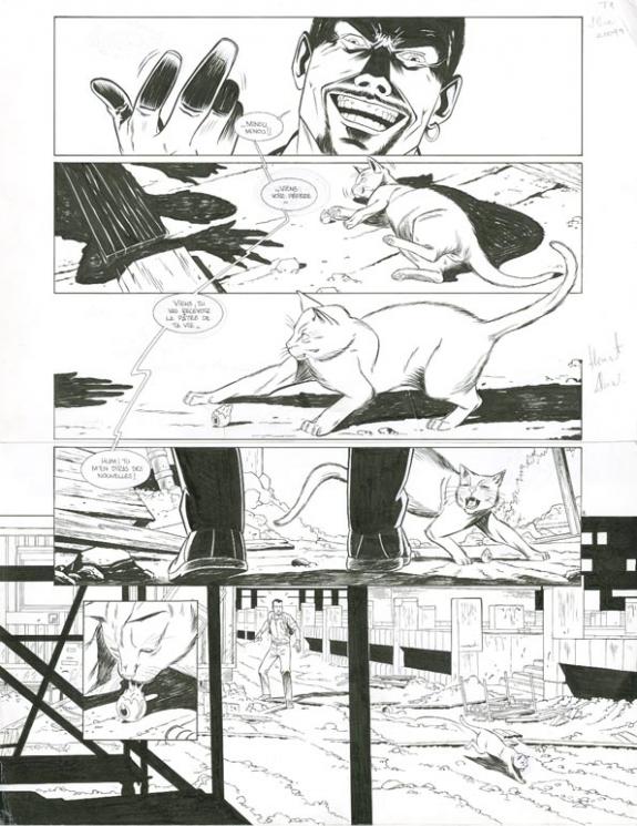 Alain Henriet - John Doe ! , Une pizza &agrave; l'oeil, p08