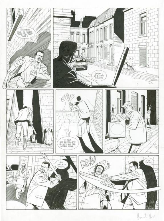 Alain Henriet - John Doe ! , Une pizza &agrave; l'oeil, p21