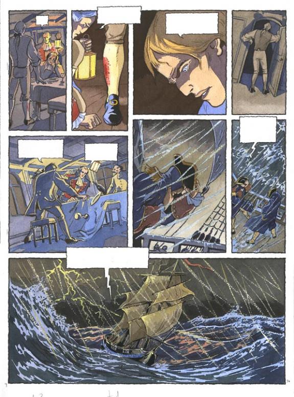 Jean-Paul Dethorey - Le passage de V&eacute;nus, Tome 1, p54