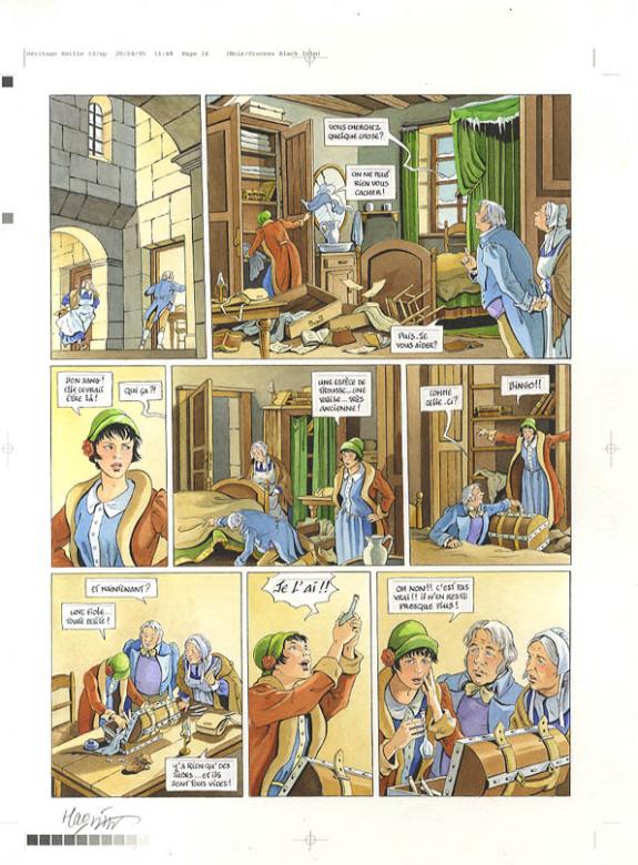 Florence Magnin - L'héritage d'Emilie, Le rêveur, p14 nb et