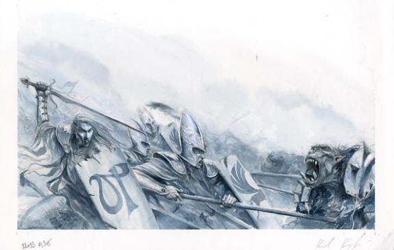 Karl Kopinski - Warhammer, elf army book