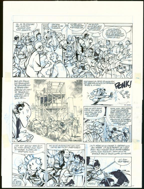 Jos&eacute; Luis Munuera - Spirou et Fantasio, Spirou &agrave; Tokyo, p28 
