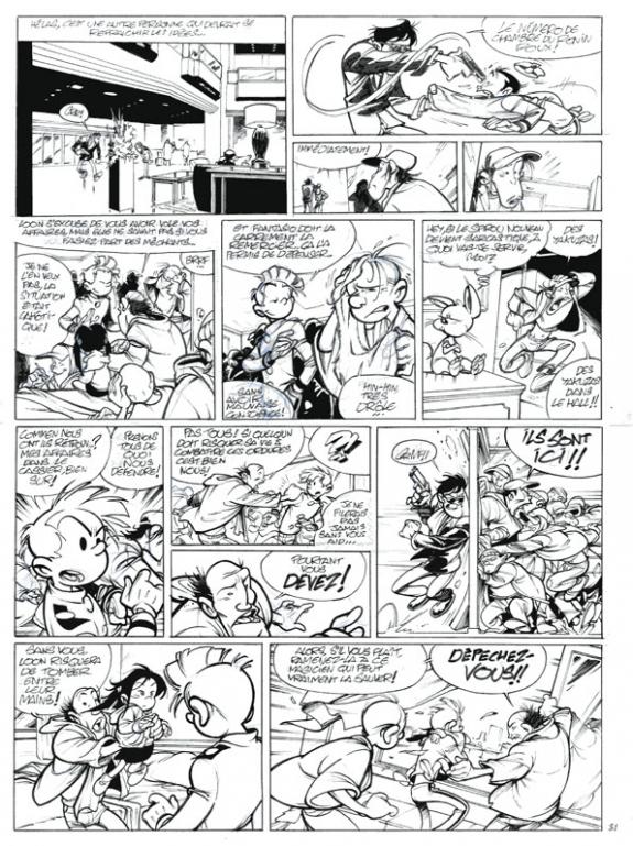 Jos&eacute; Luis Munuera - Spirou et Fantasio, Spirou &agrave; Tokyo, p31
