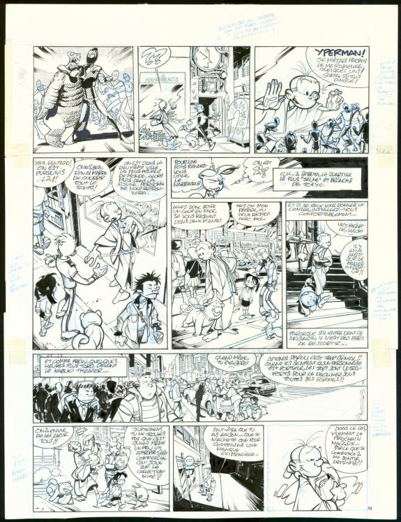 Jos&eacute; Luis Munuera - Spirou et Fantasio, Spirou &agrave; Tokyo, p41 