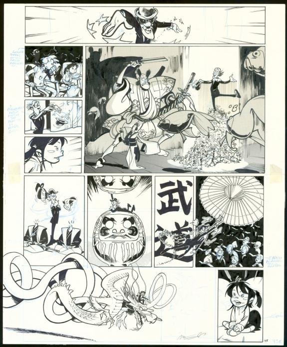 Jos&eacute; Luis Munuera - Spirou et Fantasio, Spirou &agrave; Tokyo,  p43