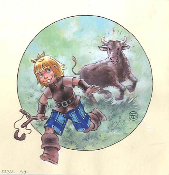 Frank Victoria - Kilt le Picte, La colère de Tyrlyr, illustr