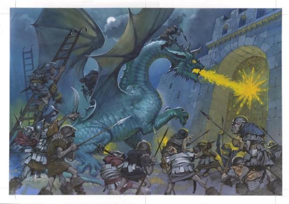 Angus Mc Bride - L'univers des dragons, Premiers feux, drago