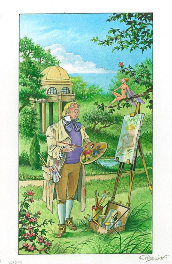 Florence Magnin - L'h&eacute;ritage d'Emilie, Le r&ecirc;veur, Tarot : Je