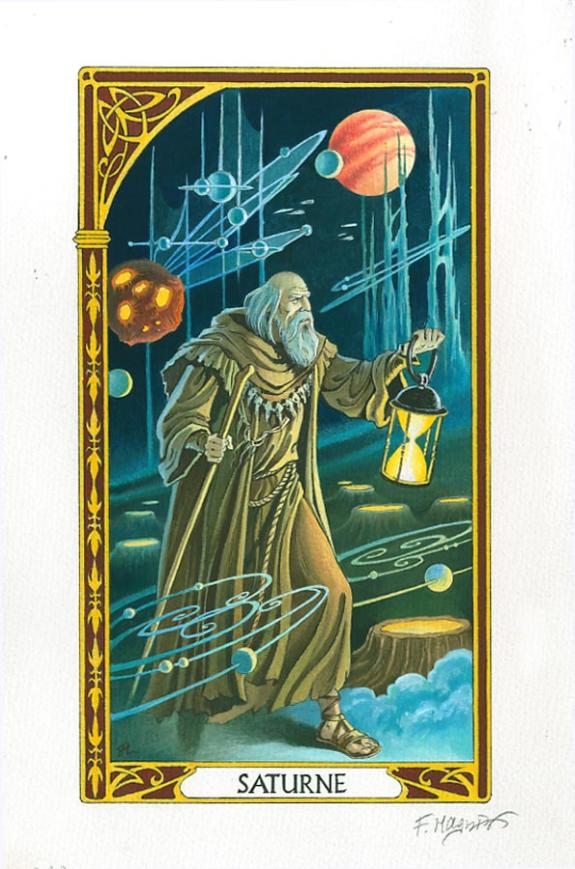 Florence Magnin - L'h&eacute;ritage d'Emilie, Le r&ecirc;veur, Tarot: Sat
