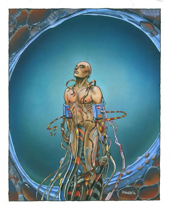 Philippe Adamov - Dayak, poster