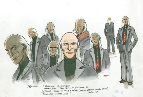 Philippe Adamov - La mal&eacute;diction de Zener, projet personnage