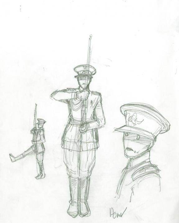 Philippe Adamov - L'imp&eacute;ratrice rouge, soldat