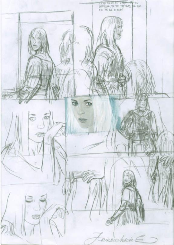 Andr&eacute;&iuml; Arinouchkine - Ewen, Alis, essai planche l