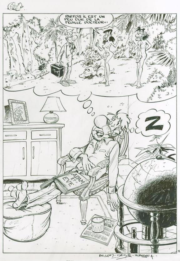 Alain Sirvent - Les toubibs, Coup de blouse, p18