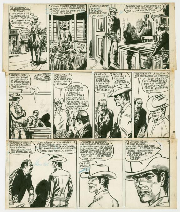 Jijé - Jerry Spring, Jerry contre KKK, p19