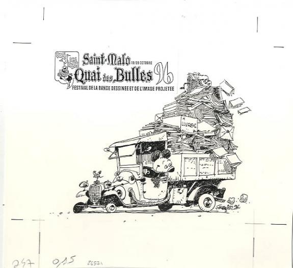 Jean-Claude Fournier - programme quai d bulles st malo 96