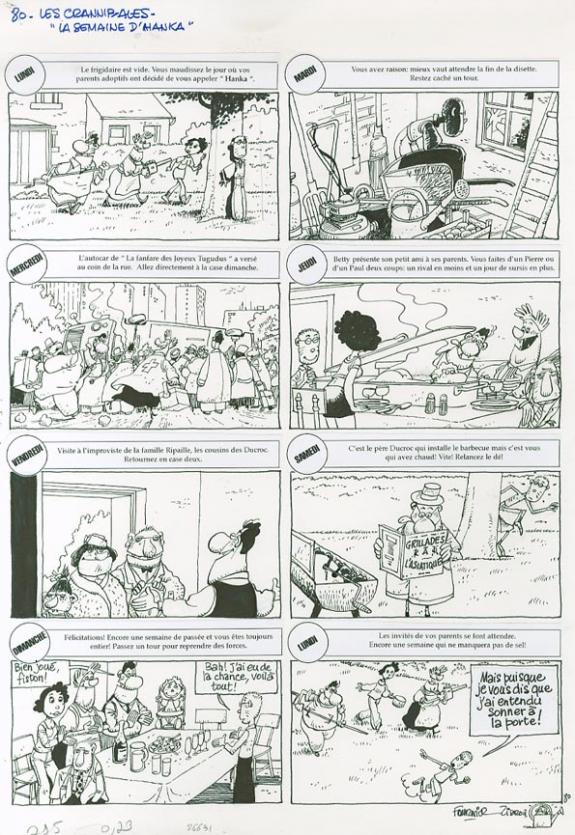 Jean-Claude Fournier - Les Crannibales, n&deg;80 - la semaine d'