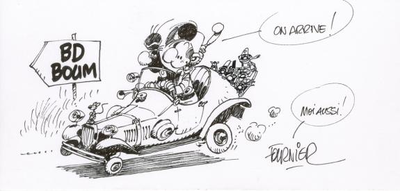 Jean-Claude Fournier - Bizu, bizu scnokbul en voiture bdboum