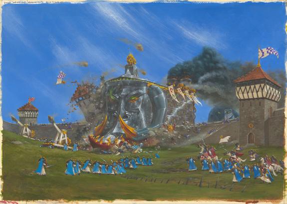Adrian Smith - Game Chronopia, machine de guerre, illustrati