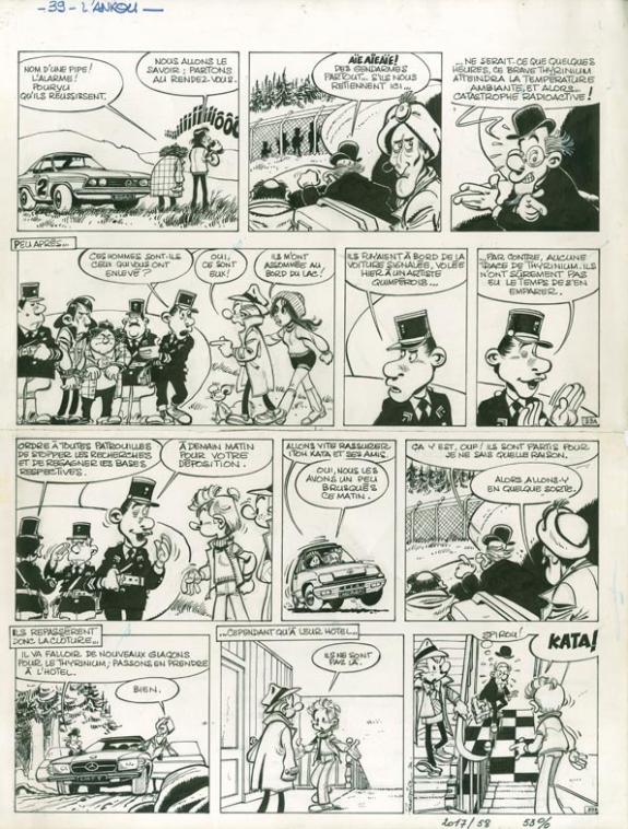 Jean-Claude Fournier - Spirou et Fantasio, L'Ankou, p39