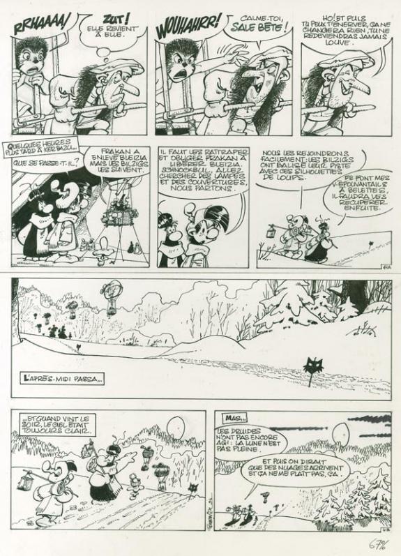 Jean-Claude Fournier - Bizu, La houle aux loups, p41