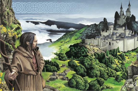Bruno Brucero - Le livre secret de Merlin, Merlin jeune avec