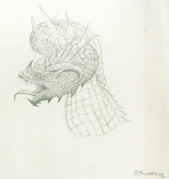 Bruno Brucero - Le livre secret de Merlin, dragon cornu