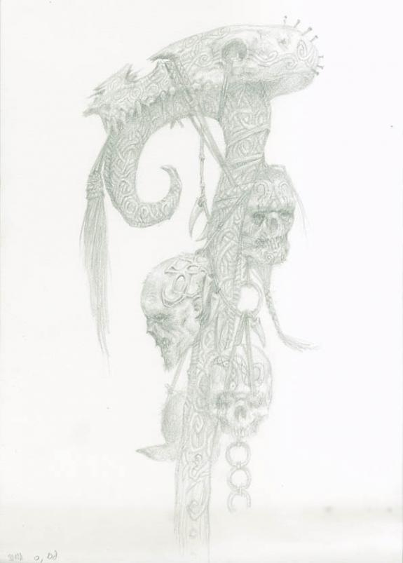 Adrian Smith - Livre f&eacute;erie, Dark fantasy, b&acirc;ton + cranes
