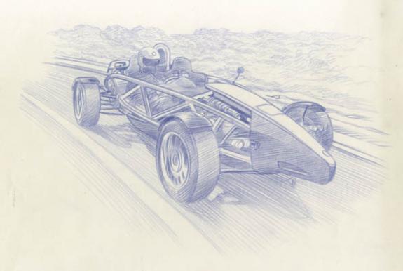 Didier Eberoni - Deux vies, voiture de course