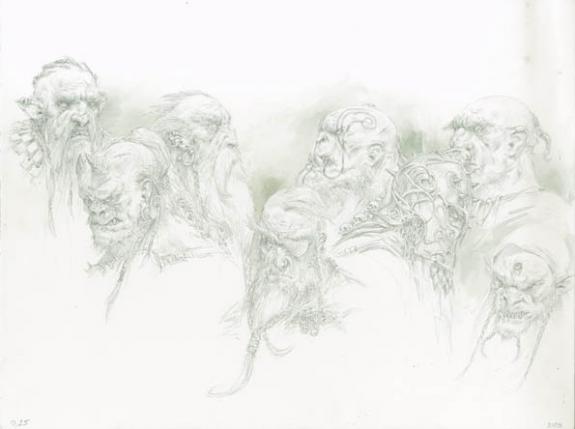 Adrian Smith - Livre f&eacute;erie, Dark fantasy, illustration des 