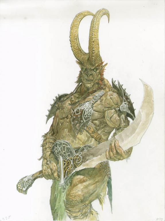 Adrian Smith - Livre f&eacute;erie, Dark fantasy, orc cornu au cime