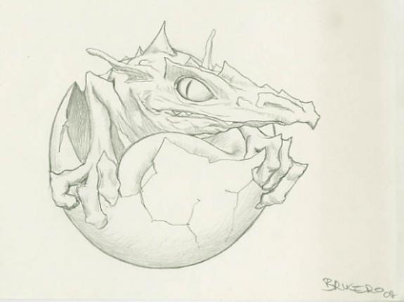 Bruno Brucero - L'univers des dragons, Deuxi&egrave;me souffle, oeu