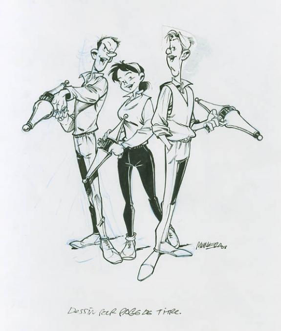 Jos&eacute; Luis Munuera - Spirou et Fantasio, Aux sources du Z, pa