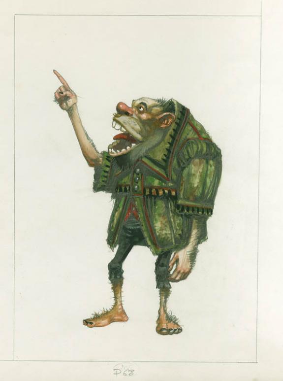 Olivier Ledroit - L'univers f&eacute;erique, Livre 2, bonhomme