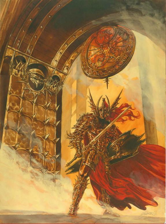 Gwendal Lemercier - Dragons, guerrier contre plong&eacute;e