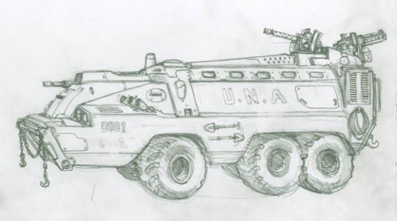 Karl Kopinski - Game AT 43, tank