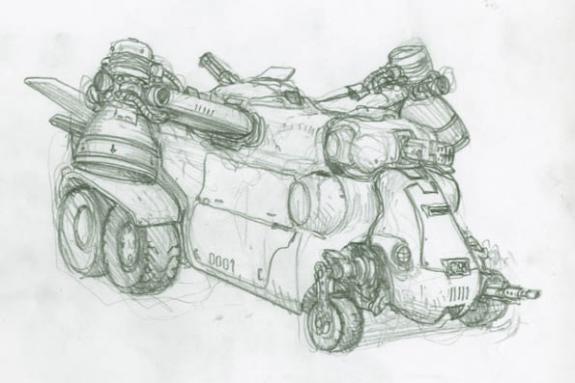 Karl Kopinski - Game AT 43, tank