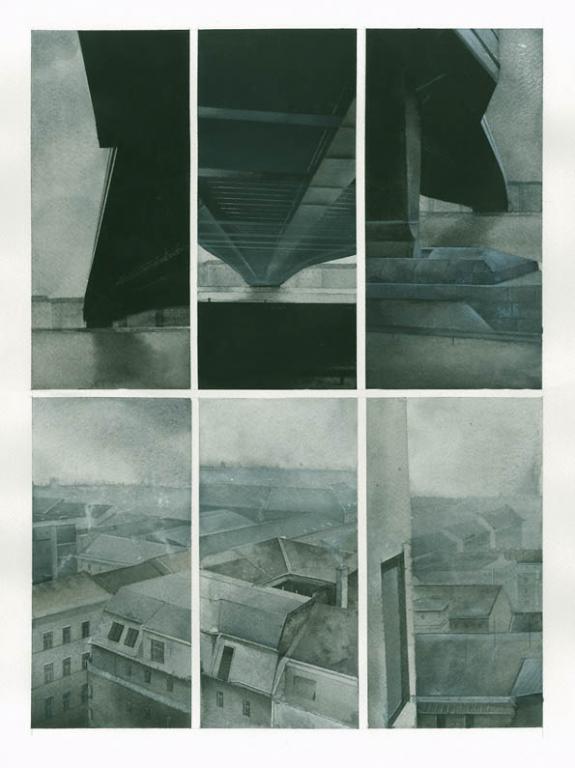 Attila Futaki - Spiral, Planche originale