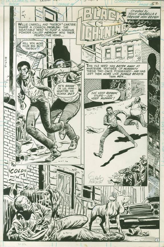 G&eacute;rald Forton - Black Lightning, p01 - s&eacute;rie am&eacute;ricaine in&eacute;d