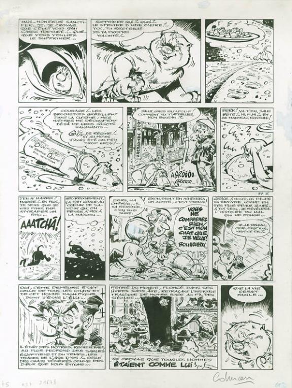 Stephan Colman - Billy the Cat, L'oeil du ma&icirc;tre, p37