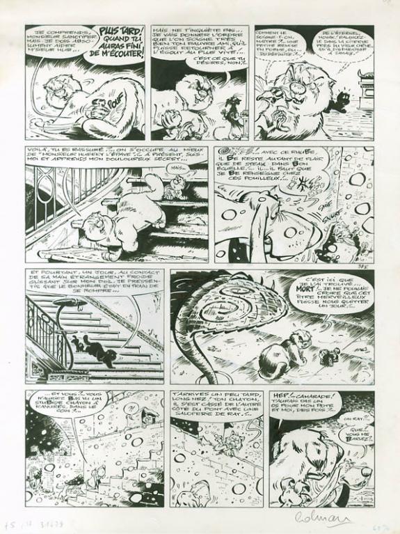 Stephan Colman - Billy the Cat, L'oeil du ma&icirc;tre, p38