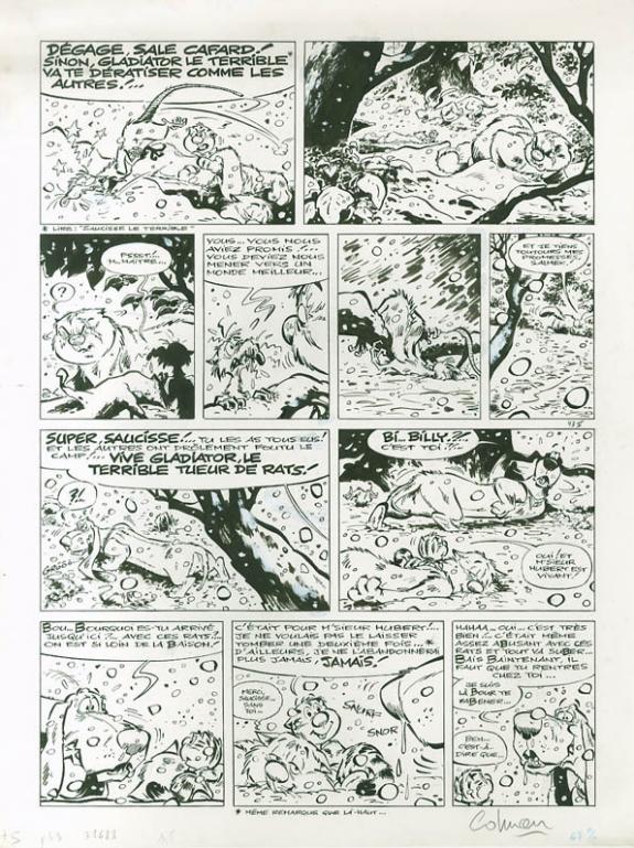 Stephan Colman - Billy the Cat, L'oeil du ma&icirc;tre, p43