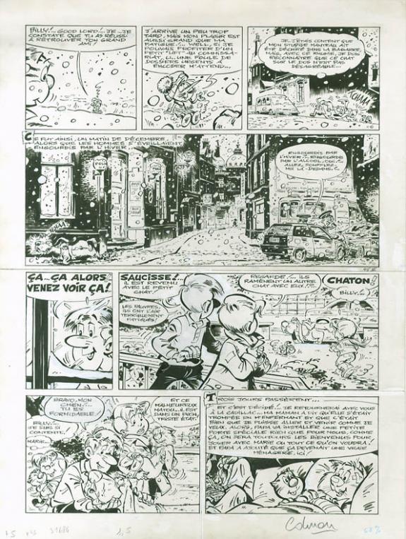 Stephan Colman - Billy the Cat, L'oeil du ma&icirc;tre, p45